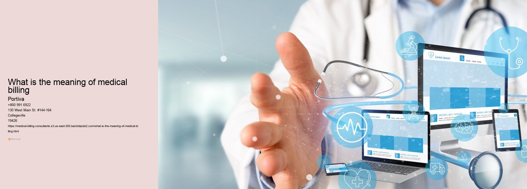What is the meaning of medical billing